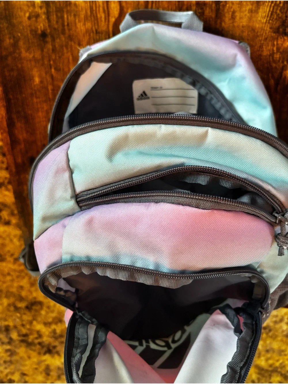 adidas backpack ombre